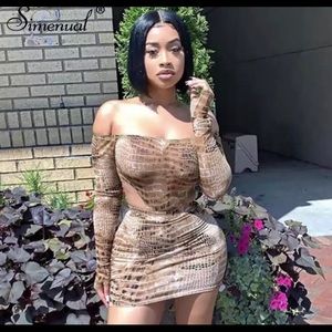 Snake Skin Two-Piece Set